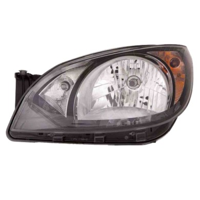 DX_SCRITTA_LOGO.jpg Proiettore Skoda Citigo 2011/2019 Destro Con Luce Diurna Elettrico Nero H4 Py21W W21/5W