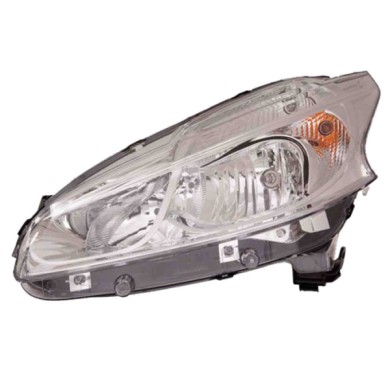 SX_SCRITTA_LOGO.jpg Proiettore Peugeot 208 Furgonato 2012/2014 Sinistro Con Luce Diurna Elettrico H7 +H7 W21/5W Pwy24W