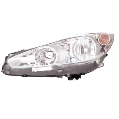 SX_SCRITTA_LOGO.jpg Proiettore Peugeot 308 Sw Cassone/Furgonato/Promiscuo 2011/2013 Sinistro Con Luce Diurna Elettrico Con Motor