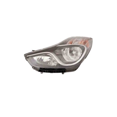 SX_SCRITTA_LOGO.jpg Proiettore Hyundai Ix20 2010/2019 Sinistro Elettrico Con Motore H7 +H7 Py21W W5W