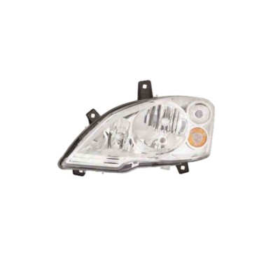 SX_SCRITTA_LOGO.jpg Proiettore Mercedes-Benz Vito/Mixto Furgonato 2010/2013 Sinistro Con Luce Diurna Elettrico Con Motore H7+H7+