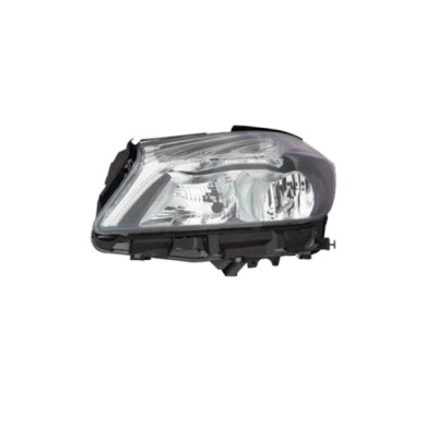 SX_SCRITTA_LOGO.jpg Proiettore Mercedes-Benz Classe A 2012/2018 Sinistro Con Luce Diurna Elettrico Con Motore H7 H15 Py21W
