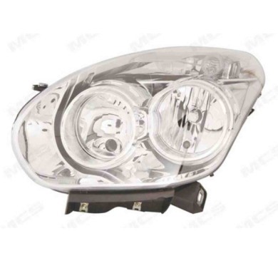 DX_SCRITTA_LOGO.jpg Proiettore Opel Combo Combi/Tour 2010/2014 Destro Con Luce Diurna Elettrico Con Motore H1 H7 Py21W W5W W21W