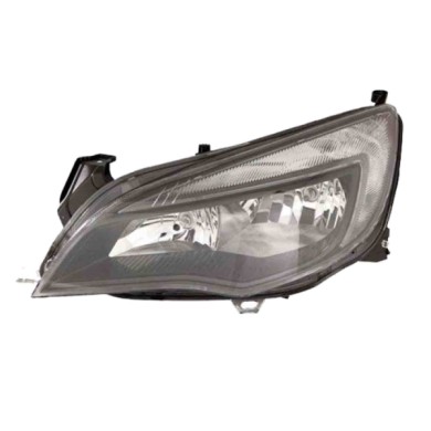 DX_SCRITTA_LOGO.jpg Proiettore Opel Astra J Sports Tourer 2009/2012 Destro Con Luce Diurna Elettrico Con Motore Nero H7 +H7 W21/