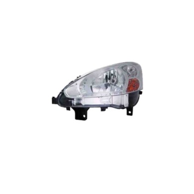 SX_SCRITTA_LOGO.jpg Proiettore Peugeot Partner Tepee 2012/2018 Sinistro Elettrico Con Motore H4 Py21W W5W