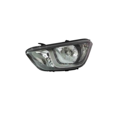 SX_SCRITTA_LOGO.jpg Proiettore Hyundai I20 2012/2015 Sinistro Elettrico Con Motore H7 +H7 Py21W W5W