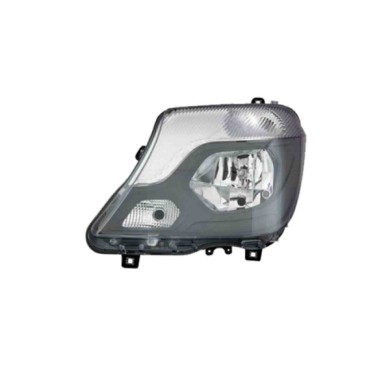 SX_SCRITTA_LOGO.jpg Proiettore Mercedes-Benz Sprinter 3,5-T 2013/2018 Sinistro Con Luce Diurna Elettrico Con Motore Nero H7 +H7 
