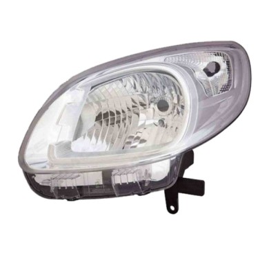 SX_SCRITTA_LOGO.jpg Proiettore Renault Kangoo/Grand Kangoo Dal 2013 Sinistro Elettrico Cromato H4 Py21W W5W T. K
