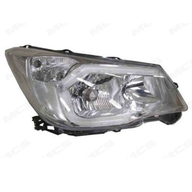 DX_SCRITTA_LOGO.jpg Proiettore Subaru Forester 2012/2015 Destro Elettrico Con Motore Cromato Led Hb3 D4R Wy21W T. K