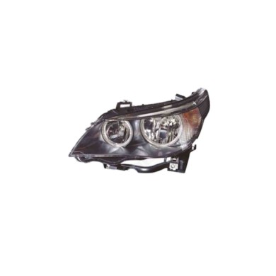 SX_SCRITTA_LOGO.jpg Proiettore Bmw 5 Touring 2001/2006 Sinistro Elettrico Con Motore H7 Py21W W5W T. He