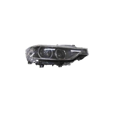 DX_SCRITTA_LOGO.jpg Proiettore Bmw 3 Touring Van 2011/2015 Destro Con Luce Diurna Elettrico Con Motore Led D1S Py21W T. Z