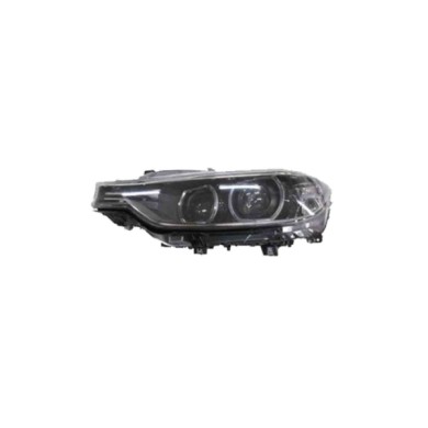SX_SCRITTA_LOGO.jpg Proiettore Bmw 3 Touring Van 2011/2015 Sinistro Con Luce Diurna Elettrico Con Motore Led D1S Py21W T. Z