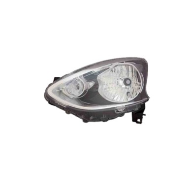 SX_SCRITTA_LOGO.jpg Proiettore Nissan Micra Iv 2014/2016 Sinistro Elettrico Nero H4 W5W Wy21W T. In