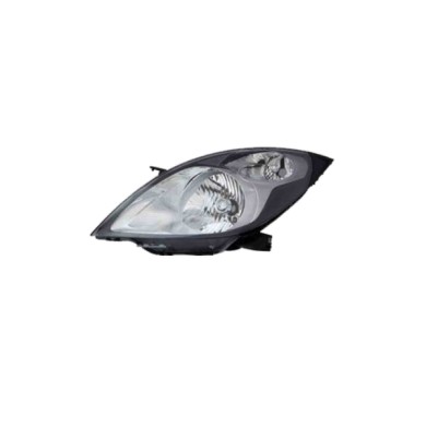 SX_SCRITTA_LOGO.jpg Proiettore Chevrolet Spark Furgone/Hatchback 2013/2016 Sinistro Elettrico Con Motore Nero H4 Py21W W5W T. Sa