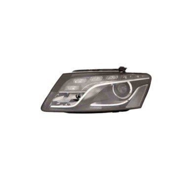 SX_SCRITTA_LOGO.jpg Proiettore Audi Q5 2008/2012 Sinistro Con Luce Diurna Elettrico Con Motore Nero Led D3S Ph24Wy T. K