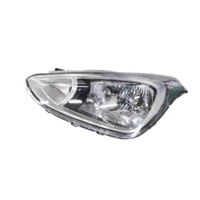 SX_SCRITTA_LOGO.jpg Proiettore Hyundai I10 Tre Volumi 2013/2021 Sinistro Elettrico Nero H4 Py21W W5W T. A