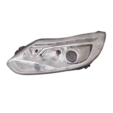 DX_SCRITTA_LOGO.jpg Proiettore Ford Focus Iii Cassone/Coda Spiovente 2010/2014 Destro Con Luce Diurna Elettrico Con Motore Led H