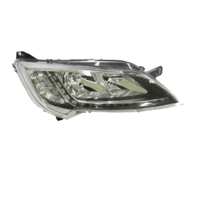 DX_SCRITTA_LOGO.jpg Proiettore Fiat Ducato Furgonato 2014/2023 Destro Con Luce Diurna Elettrico Con Motore Cromato Led H7 +H7 Wy