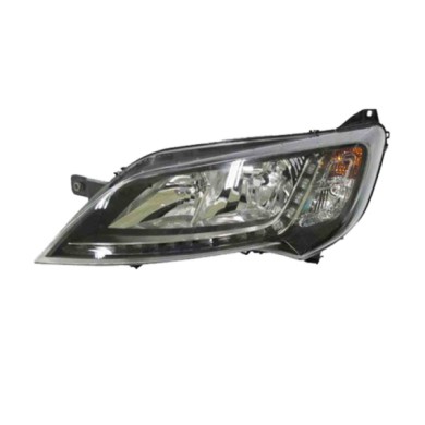 SX_SCRITTA_LOGO.jpg Proiettore Fiat Ducato Furgonato 2014/2023 Sinistro Con Luce Diurna Elettrico Led H7 +H7 Wy21W T. A