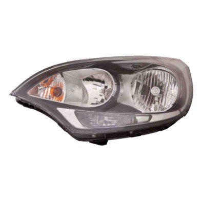 SX_SCRITTA_LOGO.jpg Proiettore Kia Rio Iii Hatchback Van 2011/2017 Sinistro Con Luce Diurna Manuale Ed Elettrico Nero H7 5 Pins
