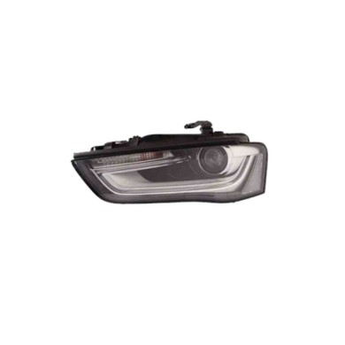 SX_SCRITTA_LOGO.jpg Proiettore Audi A4 Allroad 2012/2015 Sinistro Con Luce Diurna Elettrico Con Motore Led D3S Pwy24W