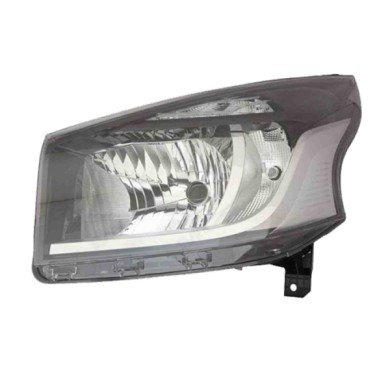 SX_SCRITTA_LOGO.jpg Proiettore Renault Trafic Iii Furgonato Dal 2016 Sinistro Con Luce Diurna Elettrico H4 Py21W W21/5W