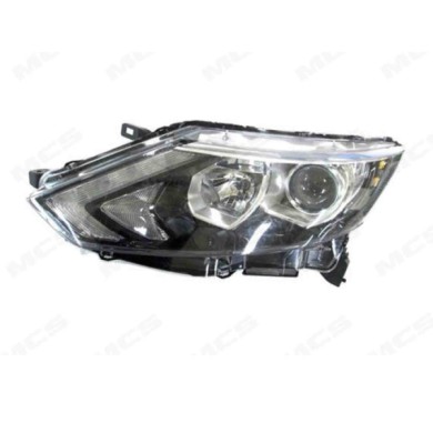 DX_SCRITTA_LOGO.jpg Proiettore Nissan Qashqai Ii Fuoristrada Chiuso 2013/2017 Destro Elettrico Led H7 H11 Wy21W