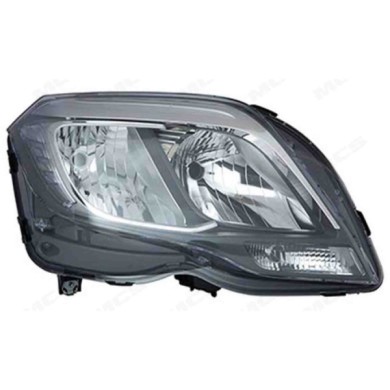 DX_SCRITTA_LOGO.jpg Proiettore Mercedes-Benz Classe Glk 2012/2015 Destro Con Motore H7 H15