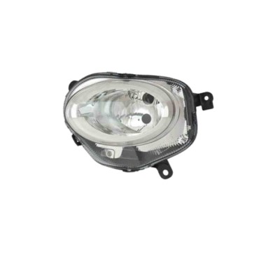 SX_SCRITTA_LOGO.jpg Proiettore Fiat 500 C Dal 2015 Sinistro Manuale Led H7 W21W