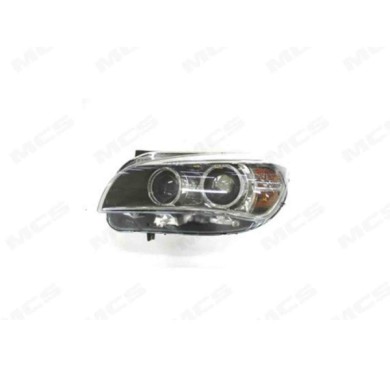 DX_SCRITTA_LOGO.jpg Proiettore Bmw X1 2013/2015 Destro Elettrico Con Motore Nero Led D1S Py21W