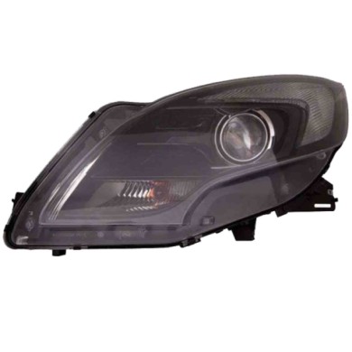SX_SCRITTA_LOGO.jpg Proiettore Opel Zafira Tourer C 2011/2019 Sinistro Elettrico Con Motore Nero Hir2 Py21W W21/5W T. A
