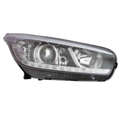 DX_SCRITTA_LOGO.jpg Proiettore Kia Cee'D Sportswagon 2012/2013 Destro Elettrico Con Motore Nero Led H7+H7+H7 Py21W T. Mob