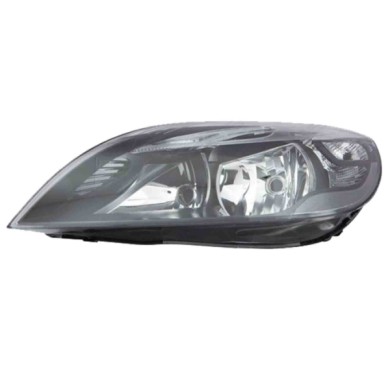 SX_SCRITTA_LOGO.jpg Proiettore Volvo V40 2 Volumi/Coda Spiovente 2012/2016 Sinistro Elettrico Con Motore Nero H7 H9 W5W Hy21W Wy