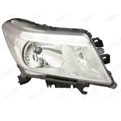 DX_SCRITTA_LOGO.jpg Proiettore Nissan Np300 Navara Pick-Up 2014/2022 Destro Manuale Ed Elettrico H4 Py21W W5W T. He
