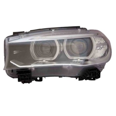 SX_SCRITTA_LOGO.jpg Proiettore Bmw X5 2013/2018 Sinistro Elettrico Con Motore Nero Led D1S Py24W T. A