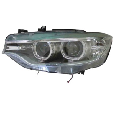 SX_SCRITTA_LOGO.jpg Proiettore Bmw 4 Coupé 2013/2020 Sinistro Elettrico Con Motore Nero Led D1S Py24W T. A