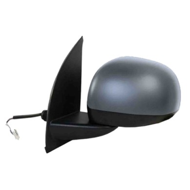 SX_SCRITTA_LOGO.jpg Retrovisore Completo Sinistro Fiat Panda 2012 3 Pins Elettrico Convesso Da Verniciare