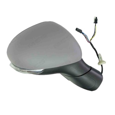 337017261.JPG Retrovisore Completo Destro Fiat 500X 2014-2020 0735603594 Elettrico Convesso Termico Da Verniciare Con Indicatore