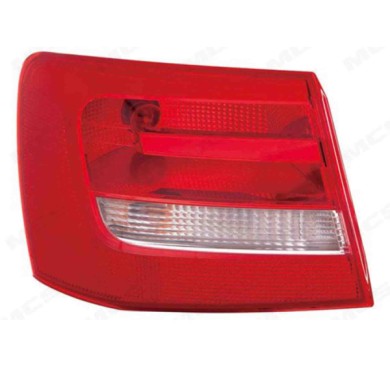 SX_SCRITTA_LOGO.jpg Fanale Posteriore Audi A6 Allroad 2012/2014 Sinistro Senza Portalampada Gruppo Ottico Esterno Py21W P21Wx3