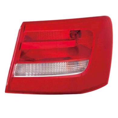 DX_SCRITTA_LOGO.jpg Fanale Posteriore Audi A6 Allroad 2012/2014 Destro Senza Portalampada Gruppo Ottico Esterno Py21W P21Wx3