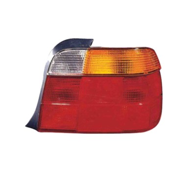DX_SCRITTA_LOGO.jpg Fanale Posteriore Bmw 3 Compact 1994/2000 Destro Senza Portalampada Gruppo Ottico Arancio R10W P21Wx3 P21/5W