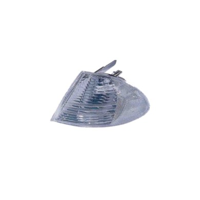 SX_SCRITTA_LOGO.jpg Fanale Anteriore Bmw 3 Cabriolet 1997/2001 Sinistro Senza Portalampada Gruppo Ottico Bianco