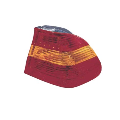 DX_SCRITTA_LOGO.jpg Fanale Posteriore Bmw 3 Touring 1999/2005 Destro Senza Portalampada Gruppo Ottico Esterno Arancio P21Wx2 P21