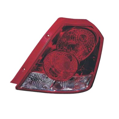 DX_SCRITTA_LOGO.jpg Fanale Posteriore Chevrolet Aveo/Kalos 2 Volumi 2003/2008 Destro Senza Portalampada Gruppo Ottico Py21W P21W