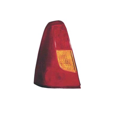 SX_SCRITTA_LOGO.jpg Fanale Posteriore Dacia Logan Mcv 2004/2008 Sinistro Senza Portalampada Gruppo Ottico Arancio 4 Porte P21Wx2