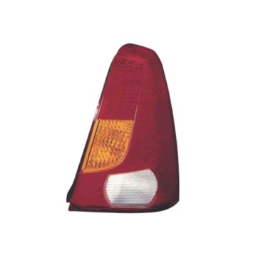 DX_SCRITTA_LOGO.jpg Fanale Posteriore Dacia Logan Mcv 2004/2008 Destro Senza Portalampada Gruppo Ottico Arancio 4 Porte P21Wx2 P