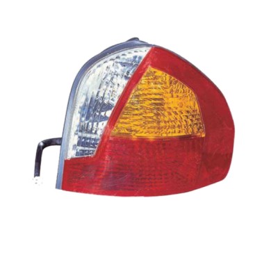 DX_SCRITTA_LOGO.jpg Fanale Posteriore Hyundai Santa Fé I Cassone/Suv 2000/2004 Destro Con Portalampada Arancio P21Wx2 P21/5W