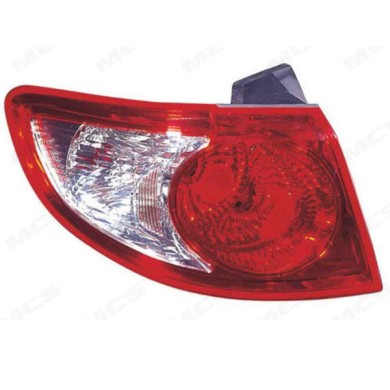 SX_SCRITTA_LOGO.jpg Fanale Posteriore Hyundai Santa Fé Ii Cassone/Suv 2006/2008 Sinistro Con Portalampada Esterno Py21W P21/5W