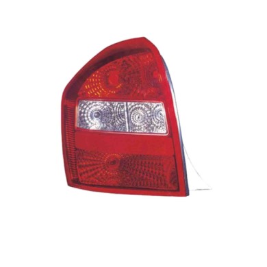 SX_SCRITTA_LOGO.jpg Fanale Posteriore Kia Cerato 2 Volumi 2004/2008 Sinistro Senza Portalampada Gruppo Ottico 5 Porte P21W Py21W