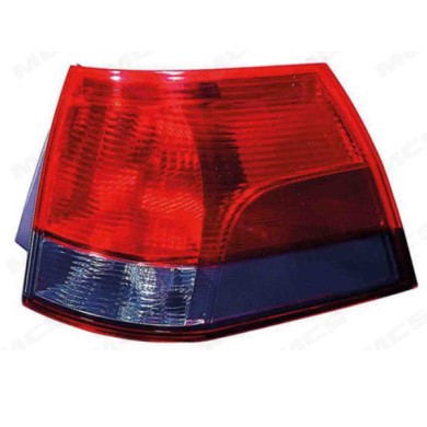 DX_SCRITTA_LOGO.jpg Fanale Posteriore Opel Vectra C Station Wagon 2005/2008 Destro Senza Portalampada Gruppo Ottico Esterno Fumé